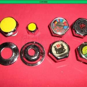 KIT TORNILLOS POLEA CIGUEÃ‘AL Y GENERADOR CROMADOS