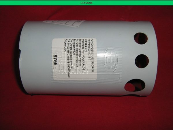 FUNDA DE GENERADOR CROMADA