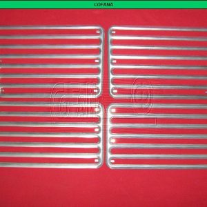 REJILLA TAPA MOTOR CROMADA (4 PIEZAS)