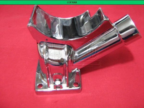 BASE GENERADOR CROMADA