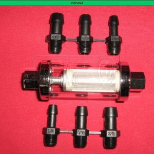 FILTRO DE GASOLINA DE VIDRIO