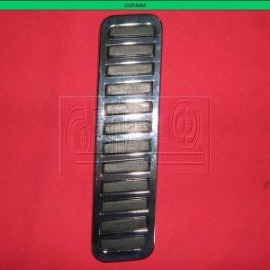 GOMA PEDAL ACELERADOR CROMADO
