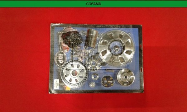 KIT DE ACCESORIOS PAR MOTOR CROMADO DE VW SEDAN 1600