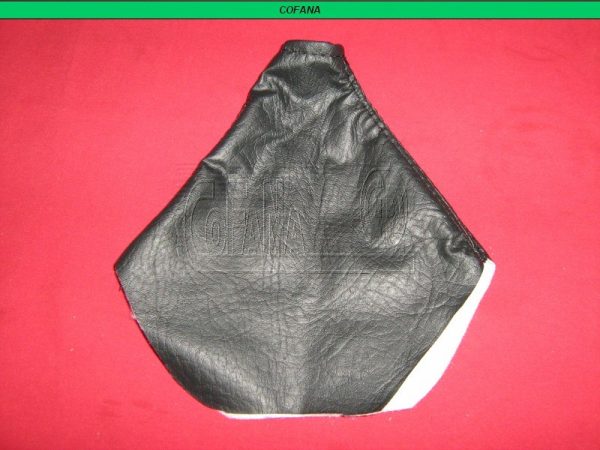 CUBRE POLVO PALANCA VELOCIDAD DE VINIL  NEGRA